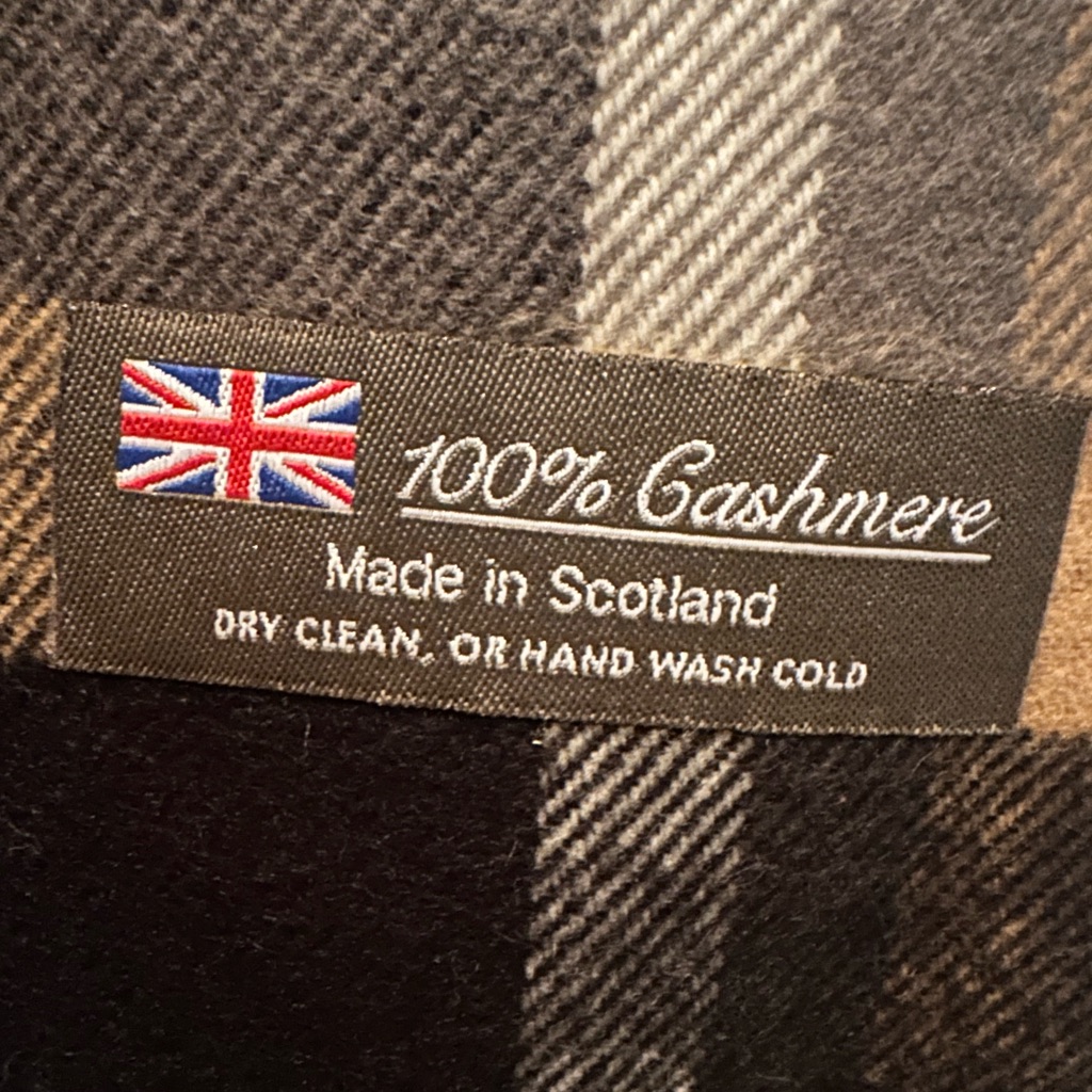100 Cashmere Scarf Nwot